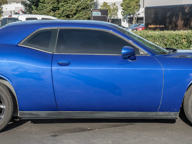 2015-UP DODGE CHALLENGER SIDE SKIRTS EXTENSION ROCKER PANEL GROUND EFFECTS