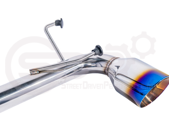 2013-2021 SCION FRS, SUBARU BRZ, TOYOTA 86 | MUFFLER DELETE AXLE BACK DUAL EXHAUST (CHROME TIPS OR BURNT BLUE TIPS)