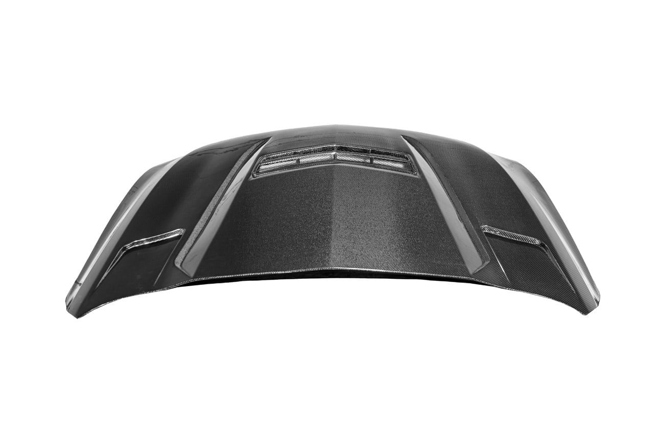 2020-Up Cadillac CT5 / CT5-V / CT5-V Blackwing | Blackwing Style CARBON FIBER Front Vented Hood