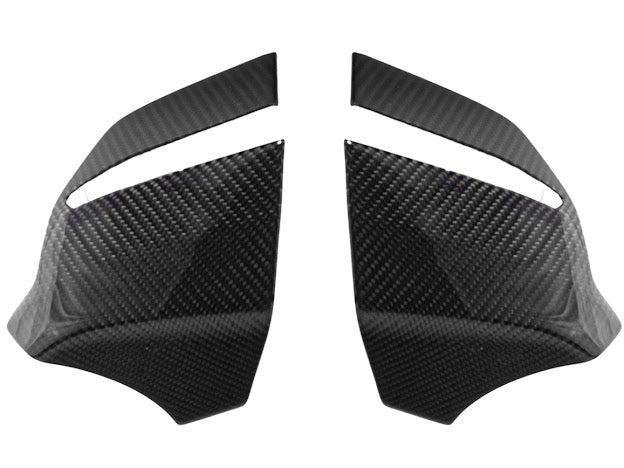 2020+ CORVETTE C8 | CARBON FIBER LOWER MIRROR COVERS