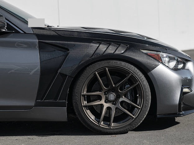 2014-UP INFINITI Q50 FRONT SIDE FENDERS PAIR