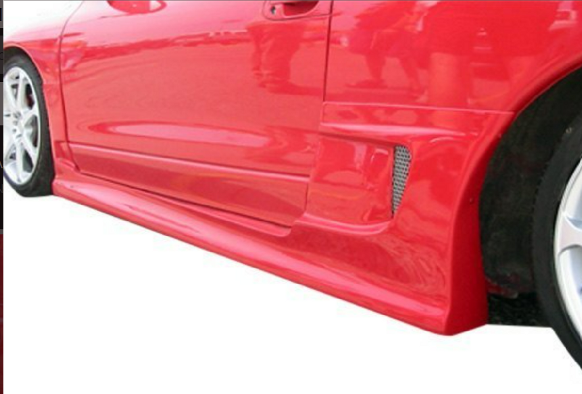 Buddy 1995-1999 Mitsubishi Eclipse/ Eagle Talon 1995-1998 2 Piece Polyurethane Side Skirts