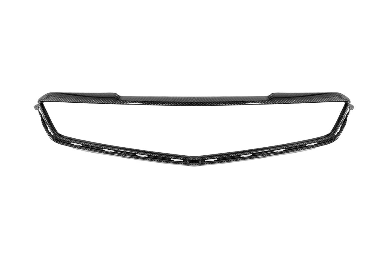 2016-19 CADILLAC ATS-V | CARBON FIBER FRONT GRILLE TRIM SURROUNDING MOLDING REPLACEMENT