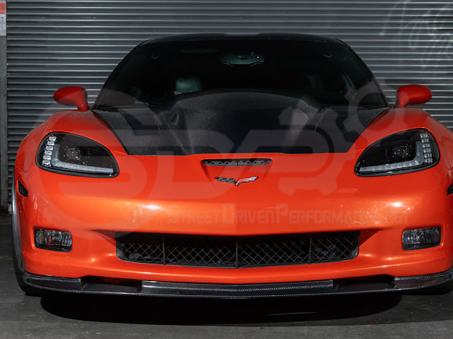 2005-2013 CHEVROLET CORVETTE C6 | C7 STYLE PROJECTOR LED SEQUENTIAL SIGNAL TURN HEADLIGHTS (PAIR)