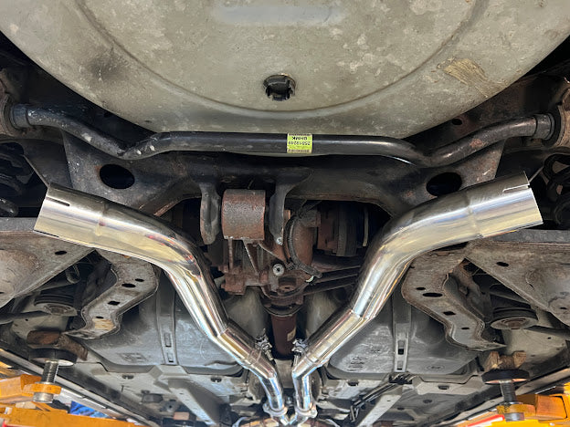 2009-2014 CADILLAC CTS-V 6.2L V8 RESONATED MID PIPE