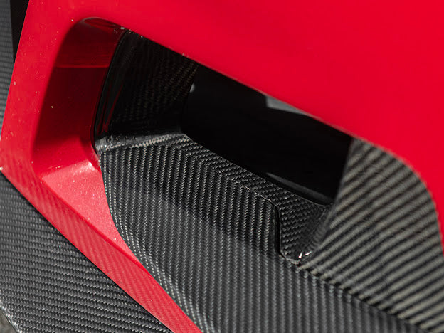 2017-UP CAMARO ZL1 1LE FRONT AIR DUCT BEZELS & CANARDS DIVE PLANES