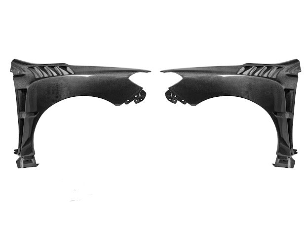 2015-2021 SUBARU WRX / STI | JDM STYLE CARBON FIBER SIDE VENTED FENDERS (PAIR)