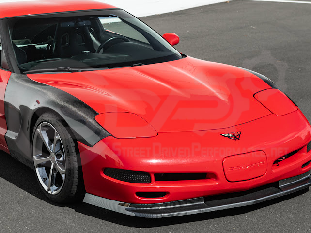 1997-2004 CHEVROLET CORVETTE C5 PERFORMANCE FRONT SPLITTER LIP GROUND EFFECTS