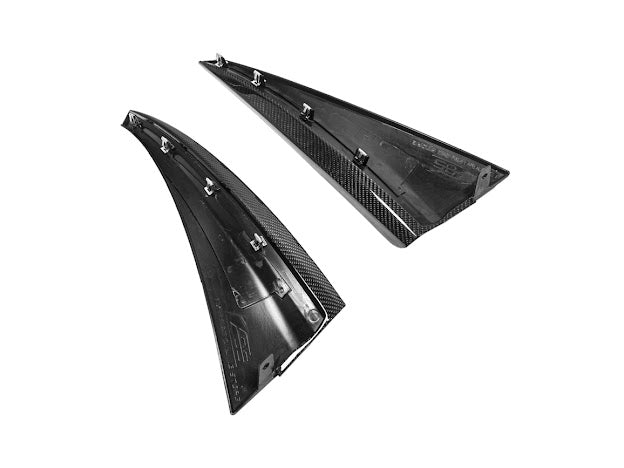2014-2019 C7 Corvette - Extended Front & Rear Splash Guards / Mud Flaps Pair - for all models