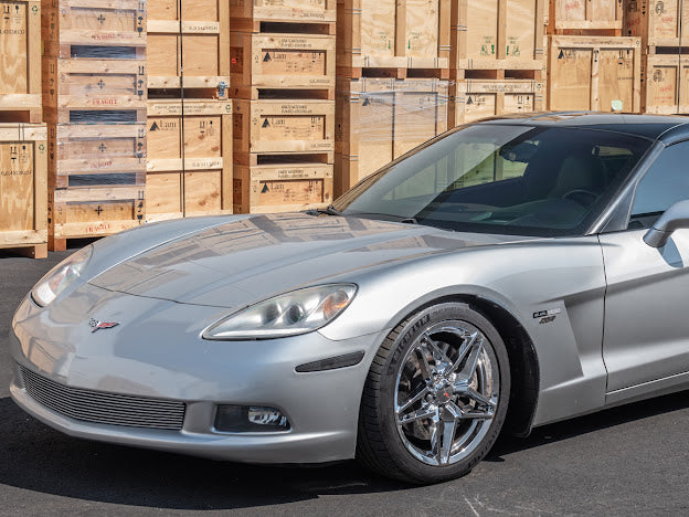 2005-2013 CHEVROLET CORVETTE C6 BASE FRONT AND REAR SPLASH GUARDS MUD FLAPS