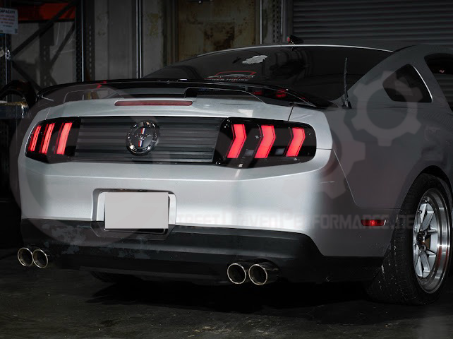 2010-2014 FORD MUSTANG | S650 EURO STYLE SEQUENTIAL SIGNAL LED REAR TAILLIGHTS PAIR