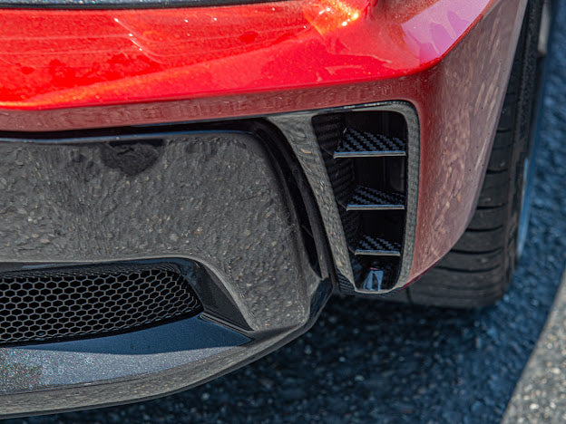 2020+ CHEVROLET CORVETTE C8 Z06 |REAR DIFFUSER SIDE VENT COVER PAIR