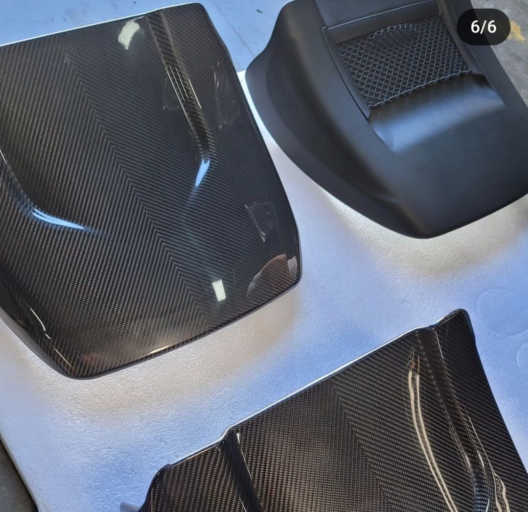 2009-2015 Cadillac CTS/CTS-V V2 CARBON FIBER SEAT BACK PANEL COVER REPLACEMENT PAIR