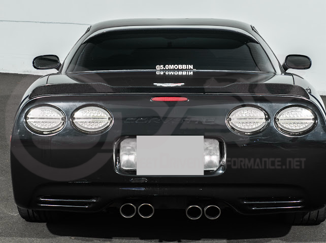 1997-2004 Corvette C5 Z06 Coupe | SDP Performance CARBON FIBER Rear Window Top Roof Wing Spoiler