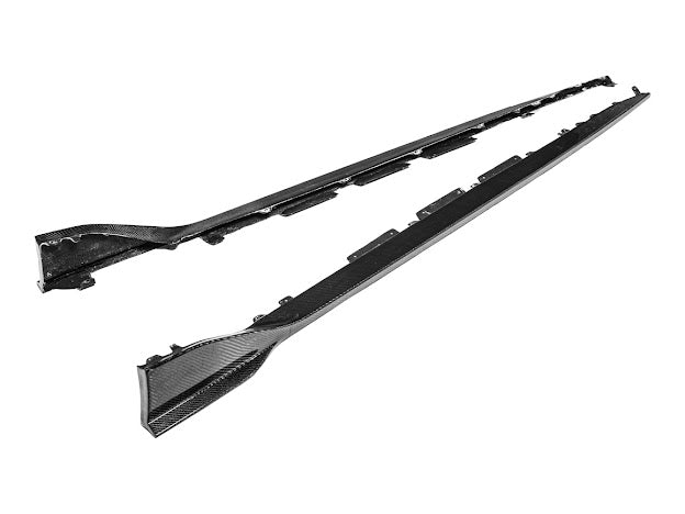 2020-Up Toyota GR Supra A90 A91 | CARBON FIBER Side Skirts Rocker Panels Ground Effects