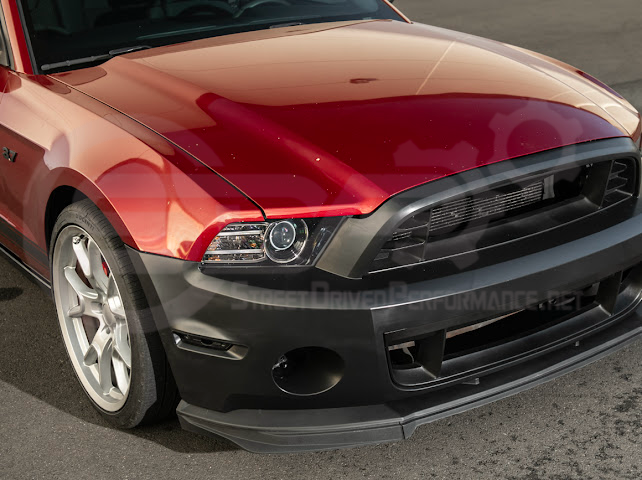 2010-2014 MUSTANG S197 | GT500 STYLE FRONT BUMPER COVER UPPER LOWER GRILLE LIP SPLITTER
