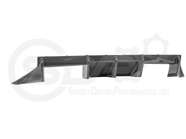 2023-UP BMW G87 M2 | M-SPORT PERFORMANCE V2 STYLE CARBON FIBER REAR BUMPER DIFFUSER