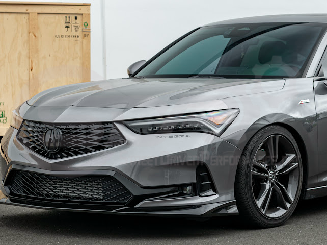 2023-Up Acura Integra DE4 | Performance Front Bumper Splitter Lip Ground Effects