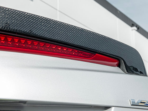 2016 - 2019 Cadillac ATS-V Sedan | Carbon Fiber SDP Style Rear Trunk Lid Spoiler Wing