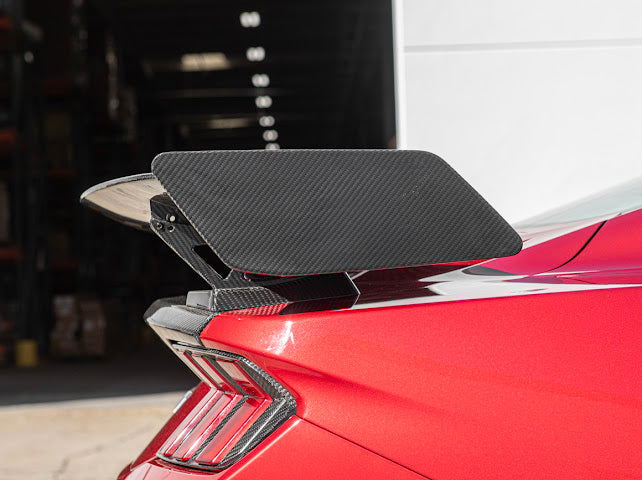 2024-UP MUSTANG S650 | CARBON FIBER GT500 REAR HIGH WING SPOILER