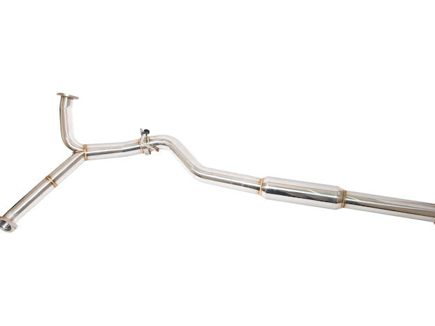 2022-UP SUBARU WRX | 3" TO 2.5" PIPING T304 STAINLESS STEEL RESONATED MID PIPE