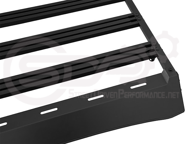 2016-2023 Toyota Tacoma | Extreme Off-Road Version 2 Carbon Steel Black Top Roof Rack Cargo Luggage Carrier