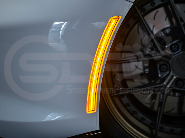 2014-2019 Chevrolet Corvette C7 | Factory Style Front & Rear LED Side Marker Lights Pair