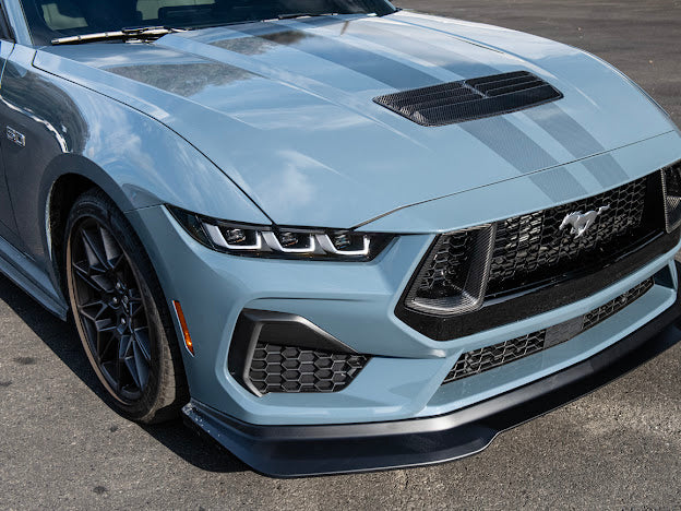 2024-UP FORD MUSTANG S650 | CARBON FIBER FRONT UPPER HOOD VENT INSERT