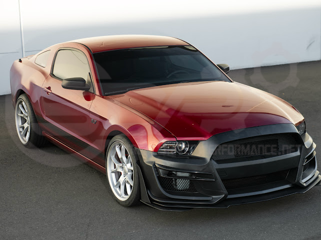 2010-2014 FORD MUSTANG | S550 GT500 STYLE FRONT BUMPER REPLACEMENT