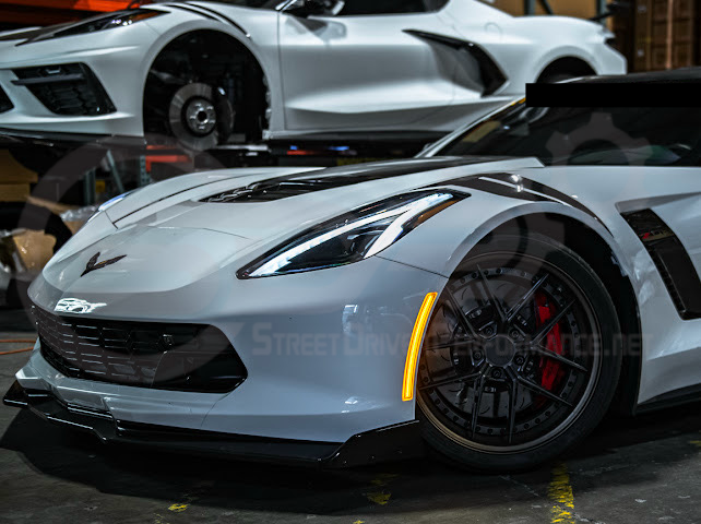 2014-2019 Chevrolet Corvette C7 | Factory Style Front & Rear LED Side Marker Lights Pair
