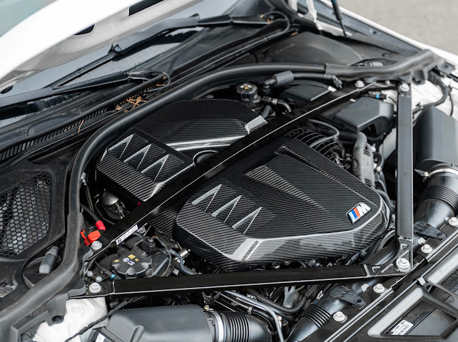 2023-UP BMW G87 M2 | Factory Style Carbon Fiber Front Engine Cover Replacement