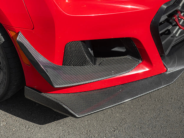 2016-UP CAMARO ZL1 CARBON FIBER FRONT SPLITTER LIP GROUND EFFECTS