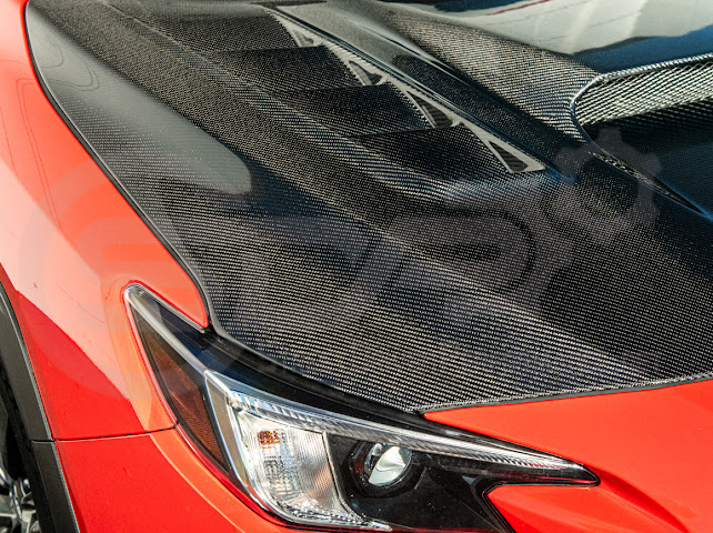 2022-UP SUBARU WRX | JDM VRS STYLE CARBON FIBER FRONT VENTED HOOD