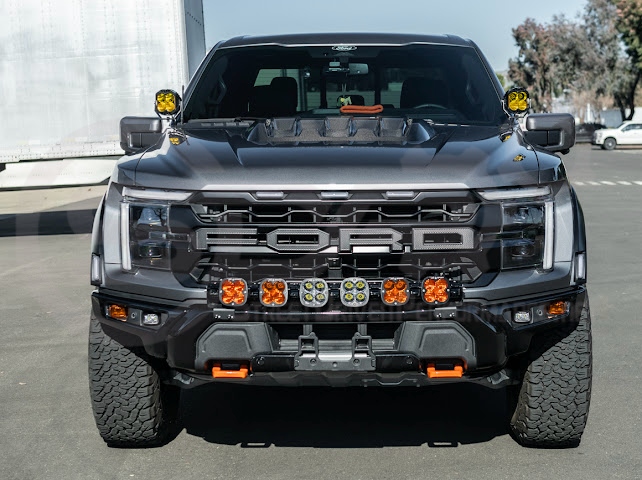 2021-UP FORD F-150 RAPTOR CARBON FIBER FRONT HOOD