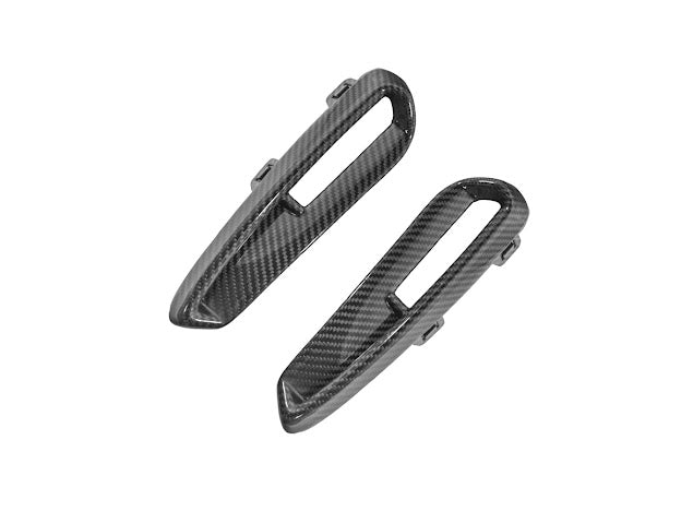 2023-Up Honda Civic FL5 Type-R  | JDM Style CARBON FIBER Rear Hatch Vent Trim Replacement (Pair)