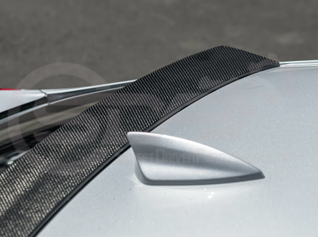 2013-2018 Cadillac ATS ATS-V Sedan Carbon Fiber Rear Roof Top Window Spoiler