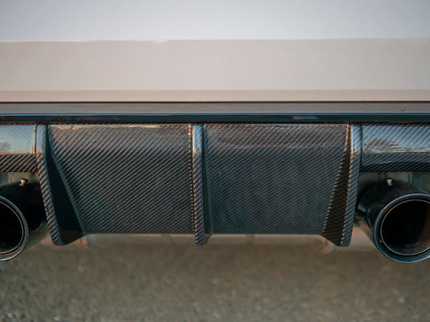 2021-UP BMW G80 M3 | G82/G83 M4 | M-PERFORMANCE STYLE CARBON FIBER REAR BUMPER DIFFUSER