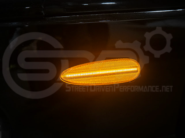 2004-2006 Pontiac GTO | Front Clear / Red / or Black Lens Amber Light LED Side Markers Pair