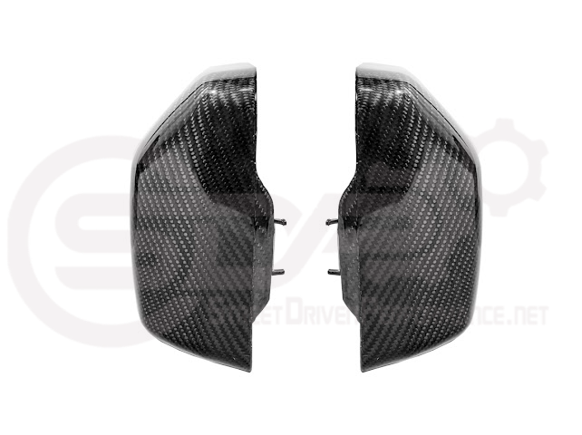2018-UP JEEP WRANGLER GLADIATOR CARBON FIBER MIRROR CAP COVERS PAIR