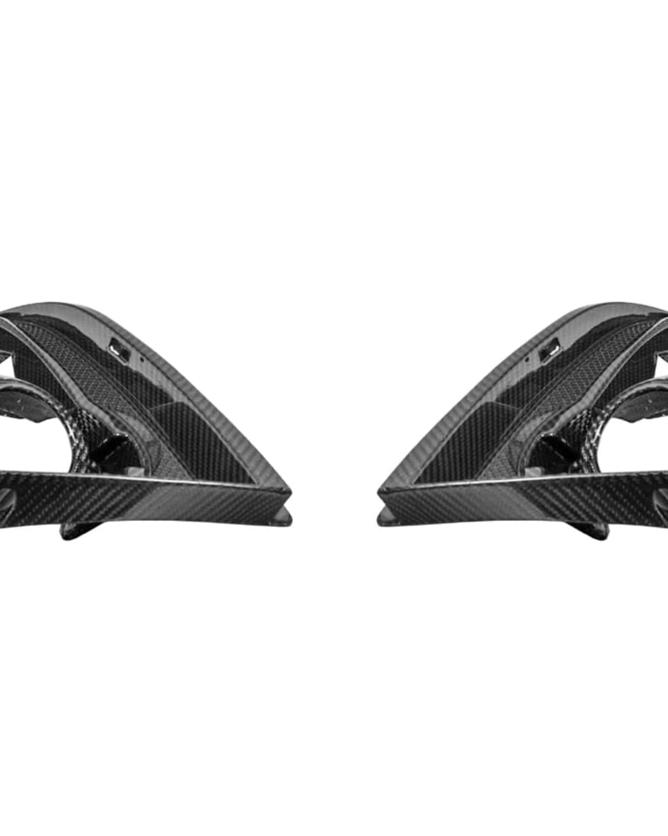 2009-2015 Cadillac CTS/CTS-V V2 SDP Carbon Fiber Headlight  Internal Housings Bezels