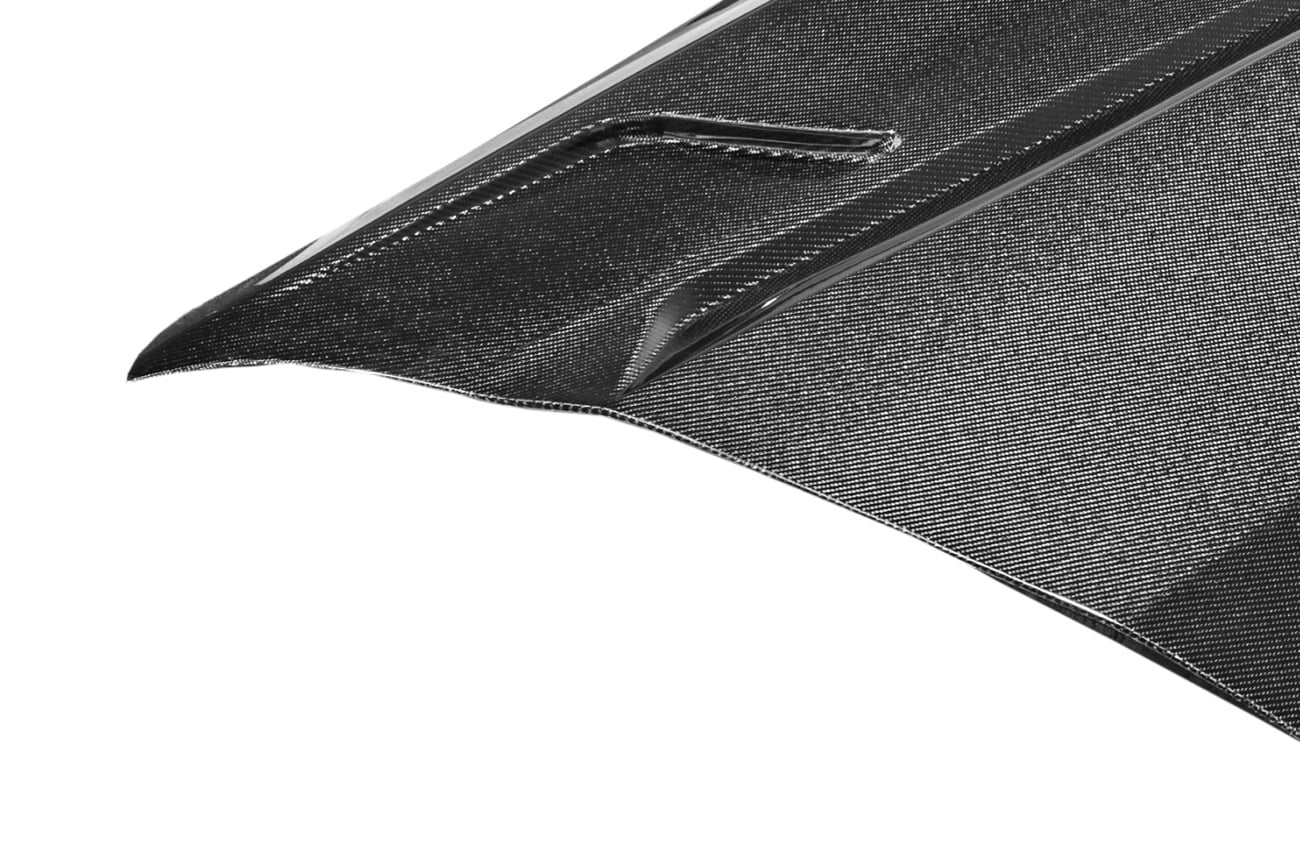 2020-Up Cadillac CT5 / CT5-V / CT5-V Blackwing | Blackwing Style CARBON FIBER Front Vented Hood