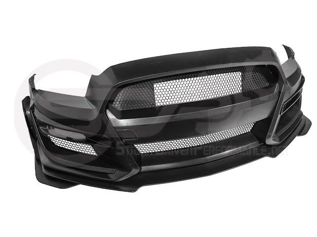 2010-2014 FORD MUSTANG | S550 GT500 STYLE FRONT BUMPER REPLACEMENT