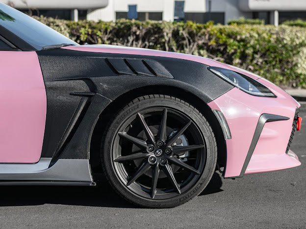 2022-Up Toyota GR86 & Subaru BRZ | SDP JDM Vented Style CARBON FIBER Front Side Fenders