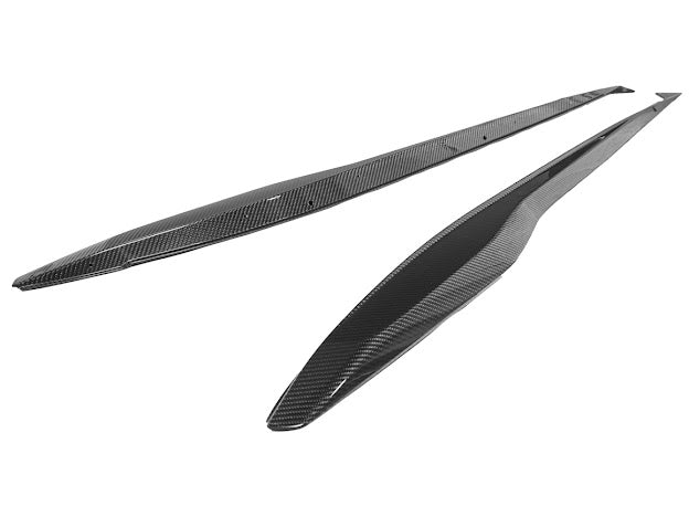 2020-UP CHEVROLET CORVETTE C8 Z06 |CARBON FIBER SIDE SKIRTS ROCKER PANELS GROUND EFFECTS