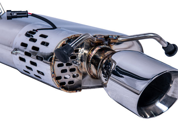 2009-2015 Cadillac CTS-V V2 | Sedan Stainless Steel Axle Back 4.25" Dual Tips Exhaust