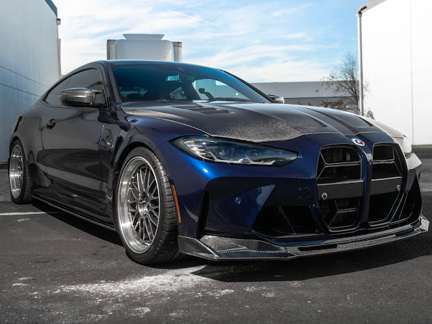 2021+ BMW G80 M3 & 2021+ BMW G82 / G83 M4 | SDP PERFORMANCE  STYLE CARBON FIBER FRONT HOOD