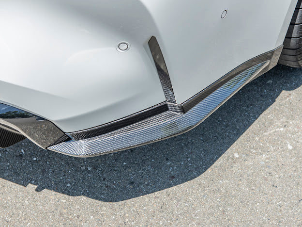 2021-Up BMW G80 M3 | Factory Style CARBON FIBER Rear Apron Lip Splitter Ground Effects