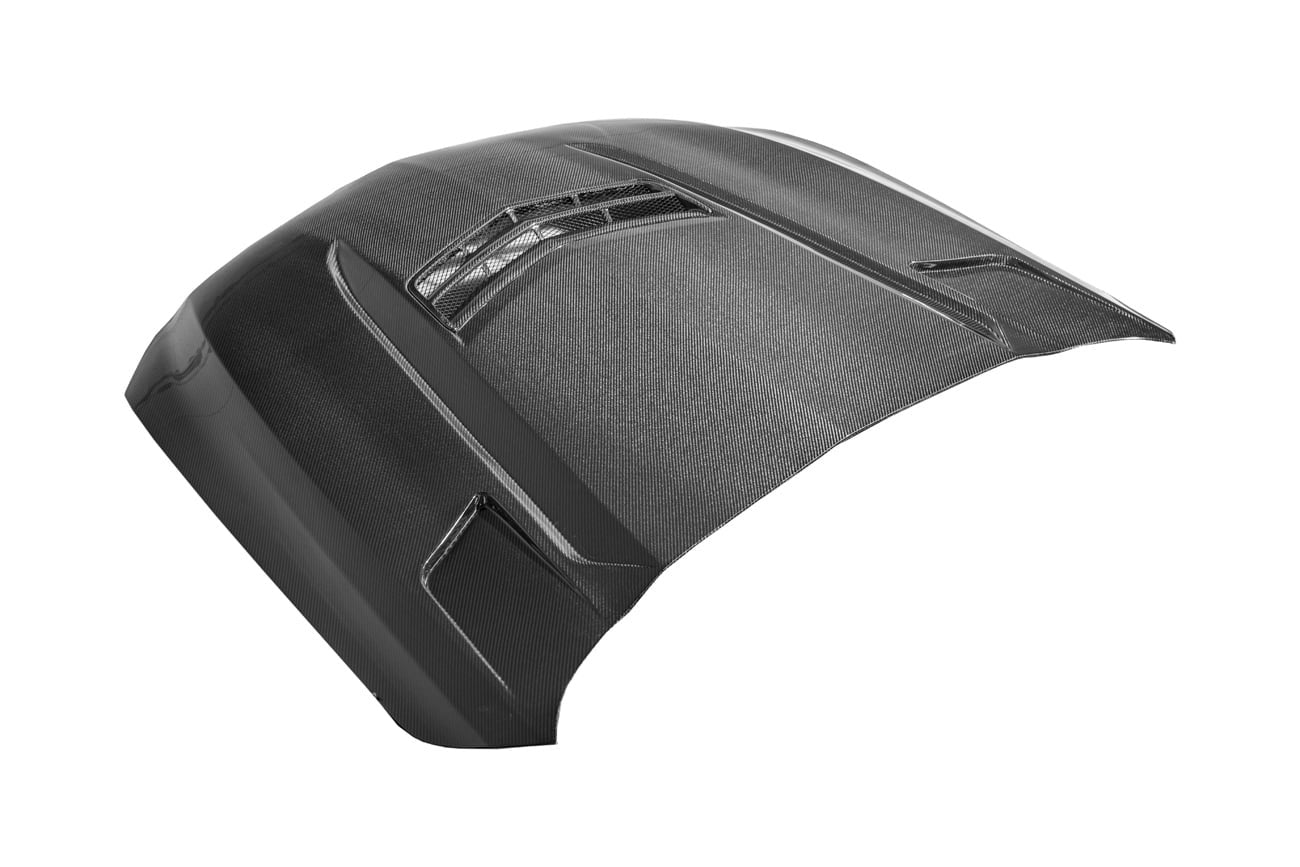 2020-Up Cadillac CT5 / CT5-V / CT5-V Blackwing | Blackwing Style CARBON FIBER Front Vented Hood