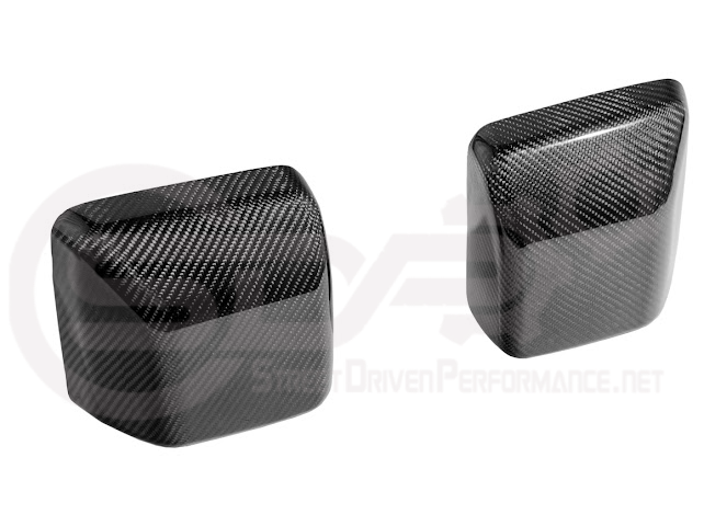 2018-UP JEEP WRANGLER GLADIATOR CARBON FIBER MIRROR CAP COVERS PAIR
