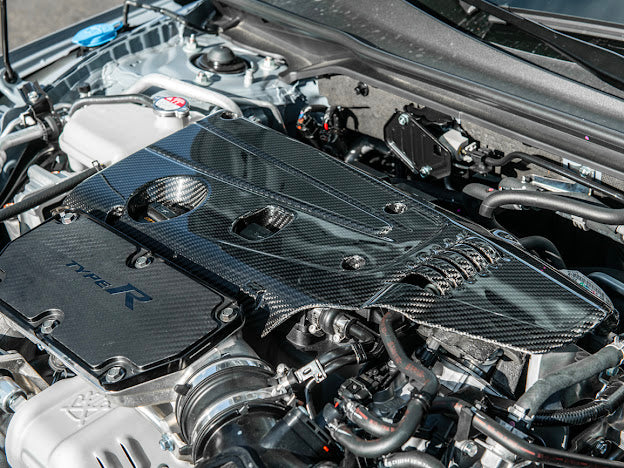 2017+ HONDA CIVIC FK8 & FL5 TYPE-R | JDM FACTORY STYLE CARBON FIBER ENGINE VALVE COVER